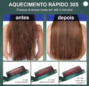 Escova Aquecimento Rápido